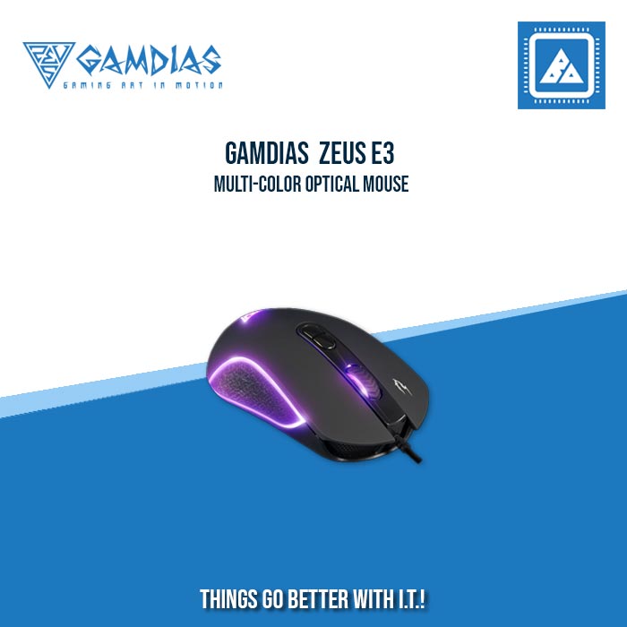 GAMDIAS ZEUS E3 NYX E1 OPTICAL MOUSE GAMDIAS ZEUS E3 NYX E1 OPTICAL MOUSE